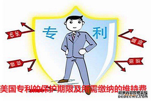 美国专利的保护期限及所需缴纳的维持费